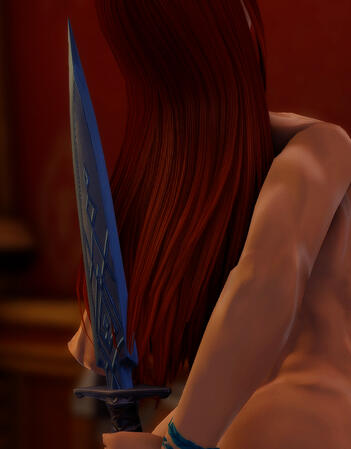 "With a man's balls in the palm of mine hands, I have moved all the pieces in place to call 'checkmate' on the sinner..."