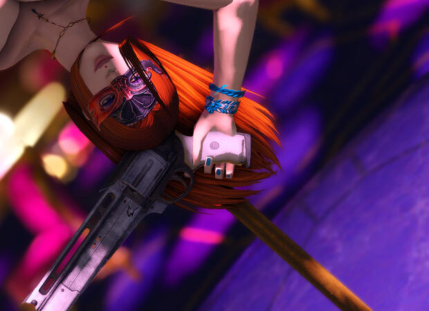 "If you are guilty, the last thing you'll ever see from me is a facade smile perhaps. Or simply a stone cold face with a glaring gaze set upon yours; or if you're lucky, seduced before meeting the venomous sting of my dagger."